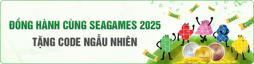 OK9 Đồng Hành SEA Games 2025 – Tặng CODE Ngẫu Nhiên Lên Đến 1.999 Điểm Mỗi Ngày 7 OK9 Đồng Hành SEA Games 2025 – Tặng CODE Ngẫu Nhiên